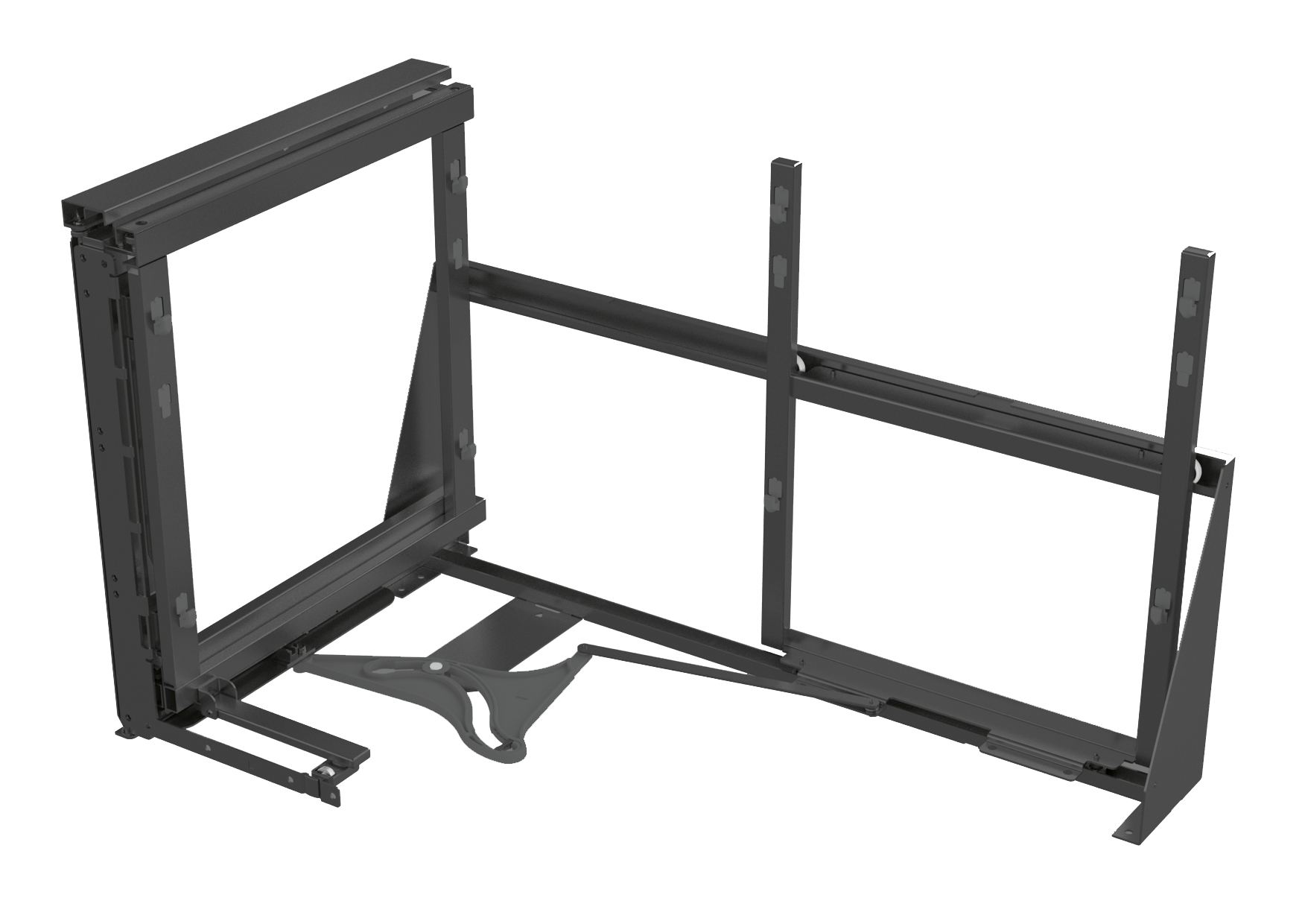 COR-Fold, Eck-Schwenkbeschlag Rahmen-L, 800er,
