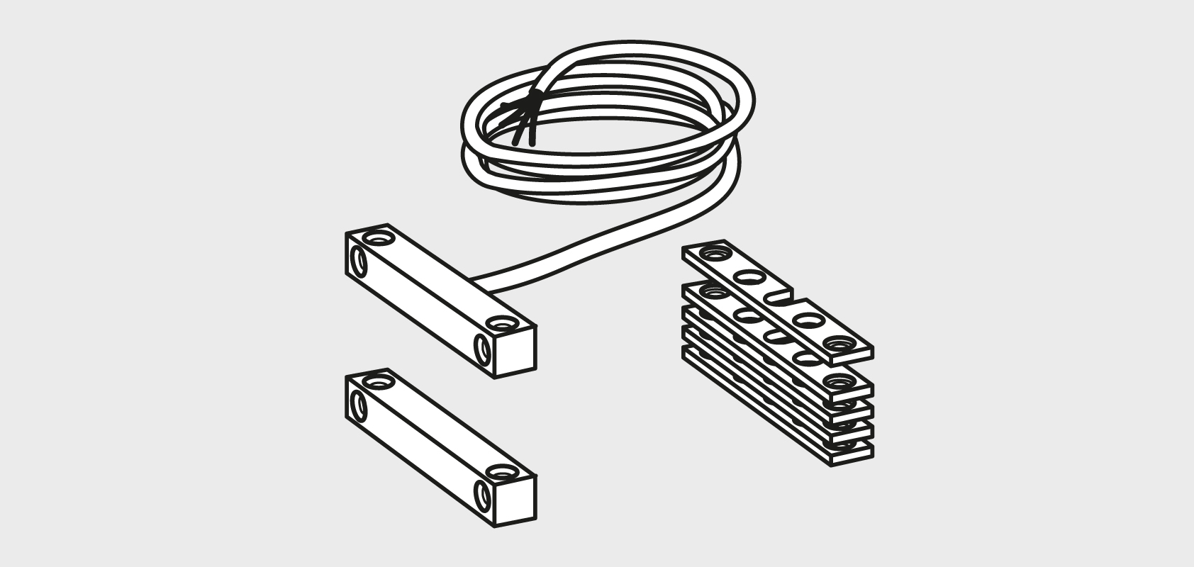 Reed-Türkontakt TK 210 weiß