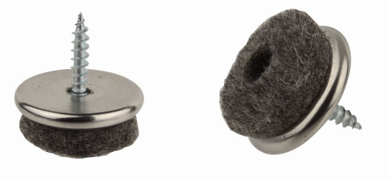 Artikelbild 1 des Artikels Möbelgleiter Filz zum Anschrauben Nr.67/18 mm Möbelgleiter Filz zum Anschrauben Nr.67/18 mm