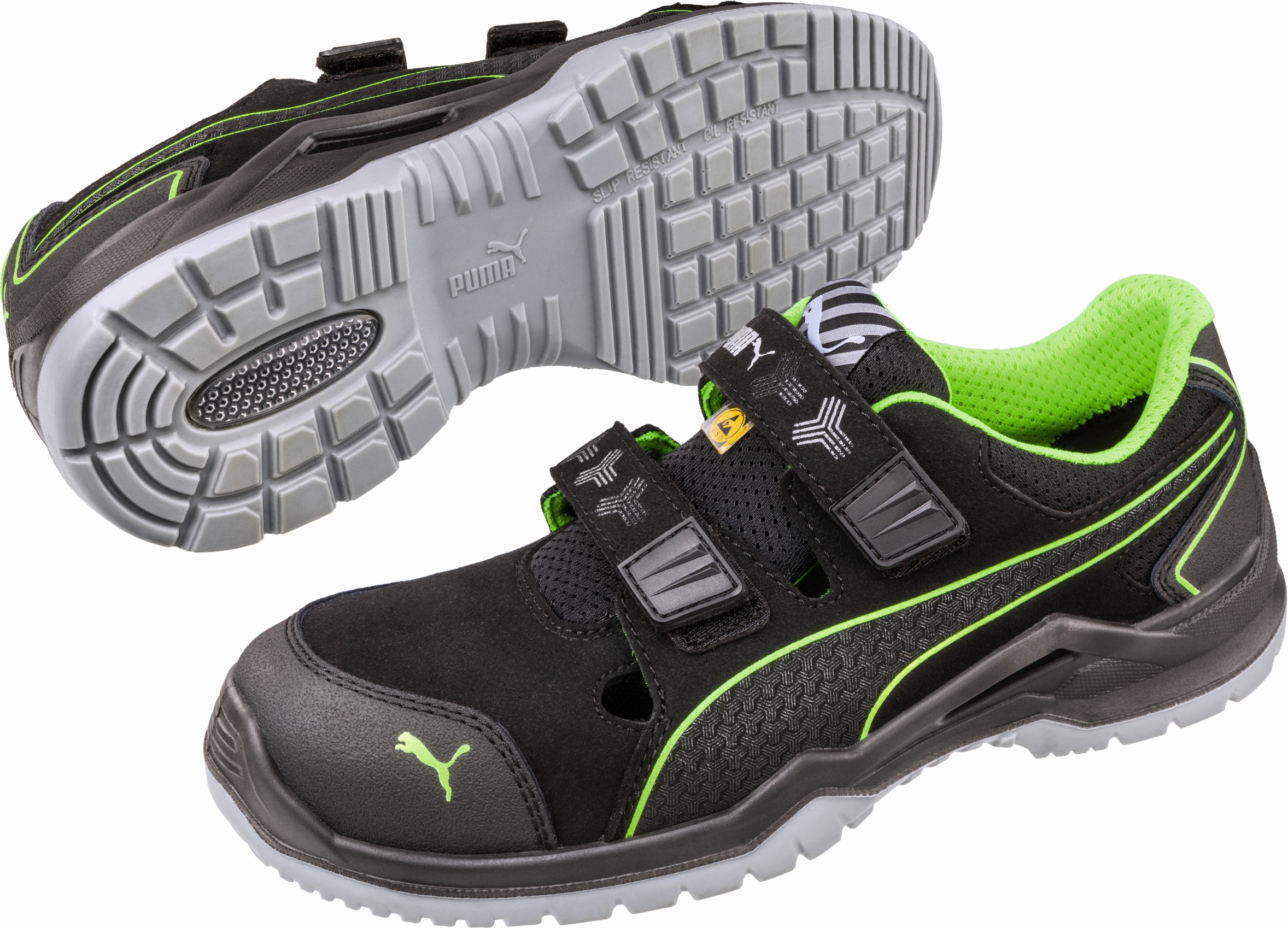 Puma Sicherheitssandale Green Low Gr. 40