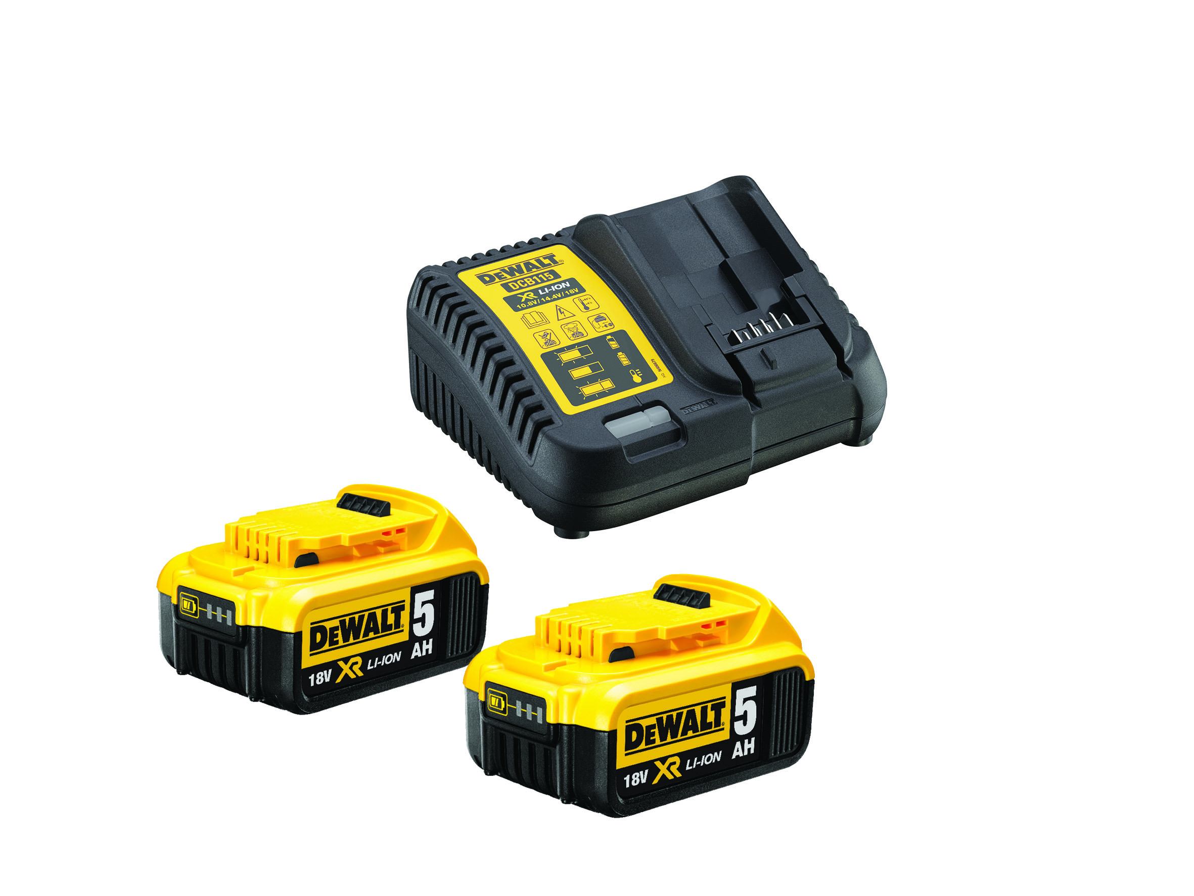 Artikelbild 1 des Artikels Dewalt Akku Plus Starter-Kit 2 x Akku 18V 5,0 Ah Dewalt Akku Plus Starter-Kit 2 x Akku 18V 5,0 Ah