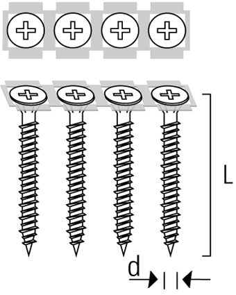 Artikelbild 1 des Artikels Reich Fermacellschraube 3,9x30mm PH2 Reich Fermacellschraube 3,9x30mm PH2