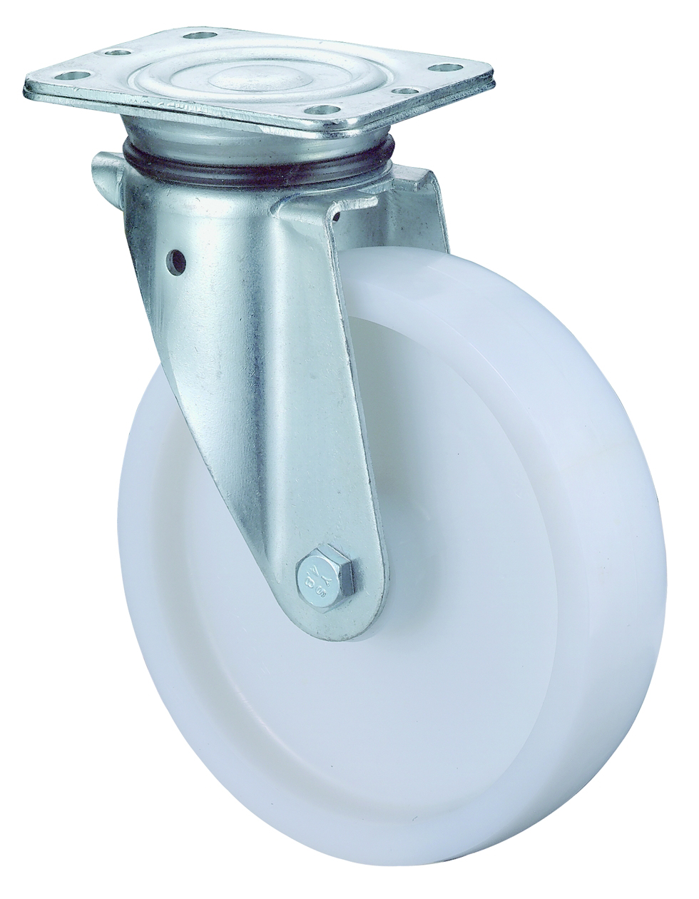 Artikelbild 1 des Artikels Schwerlast-Lenkrolle Ø125mm Kunststoff weiß Schwerlast-Lenkrolle Ø125mm Kunststoff weiß