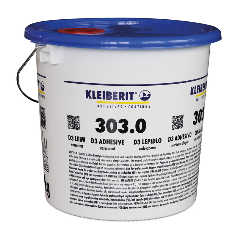 KLEIBERIT D3-Leim Klebit 303 - Eimer a 10 Kg