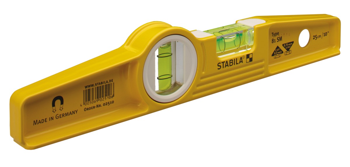 Artikelbild 4 des Artikels Stabila Wasserwaage 81 SM m. Magn. 25cm