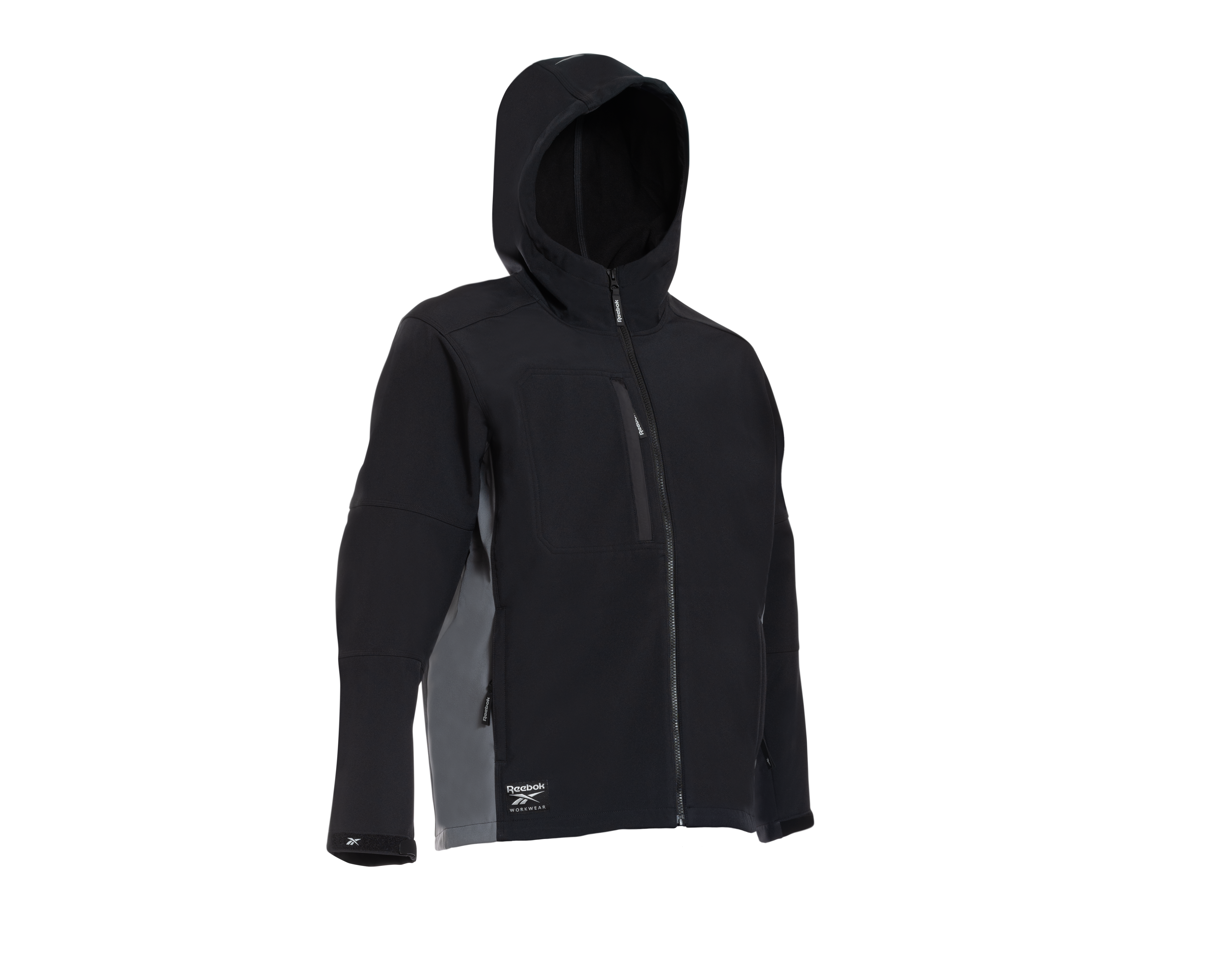 Reebok Softshelljacke 3-lagig schwarz Gr. L
