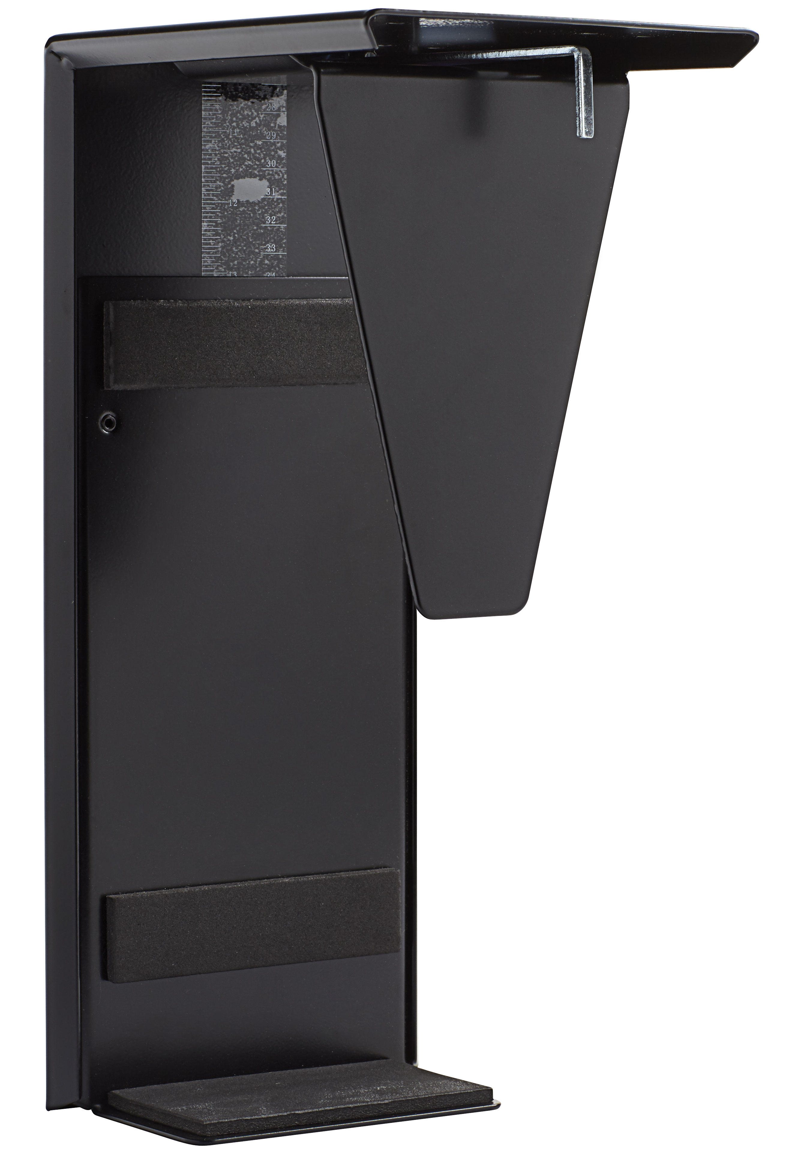 Artikelbild 1 des Artikels PC-Halter, RAL 9005 tiefschwarz, zum Befestigen PC-Halter, RAL 9005 tiefschwarz, zum Befestigen