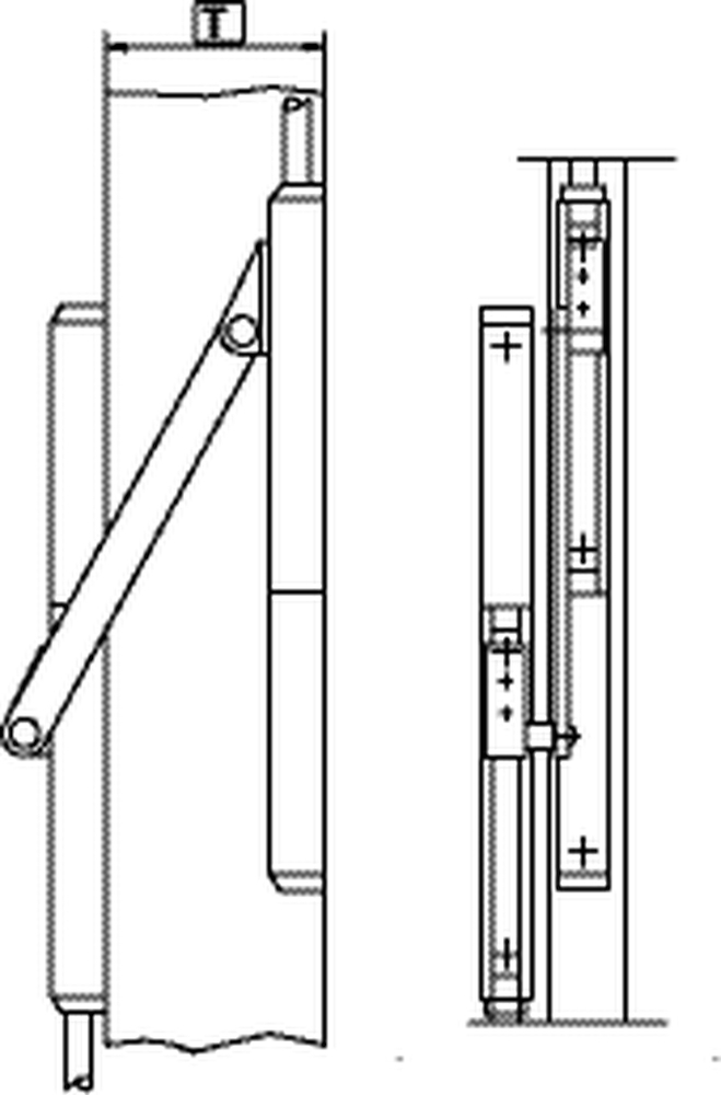Artikelbild 1 des Artikels GEZE Pfosten-/Rahmen-Übertragung Gr.75  EV 1 GEZE Pfosten-/Rahmen-Übertragung Gr.75  EV 1