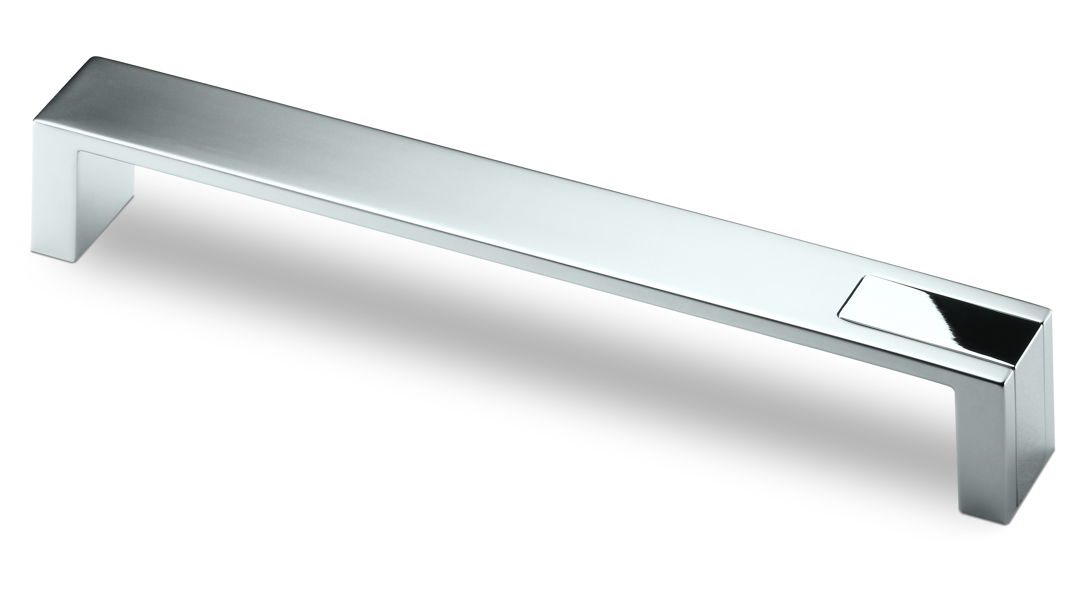 Möbelgriff INTRA BA 192 Chrom matt / Chrom glanz