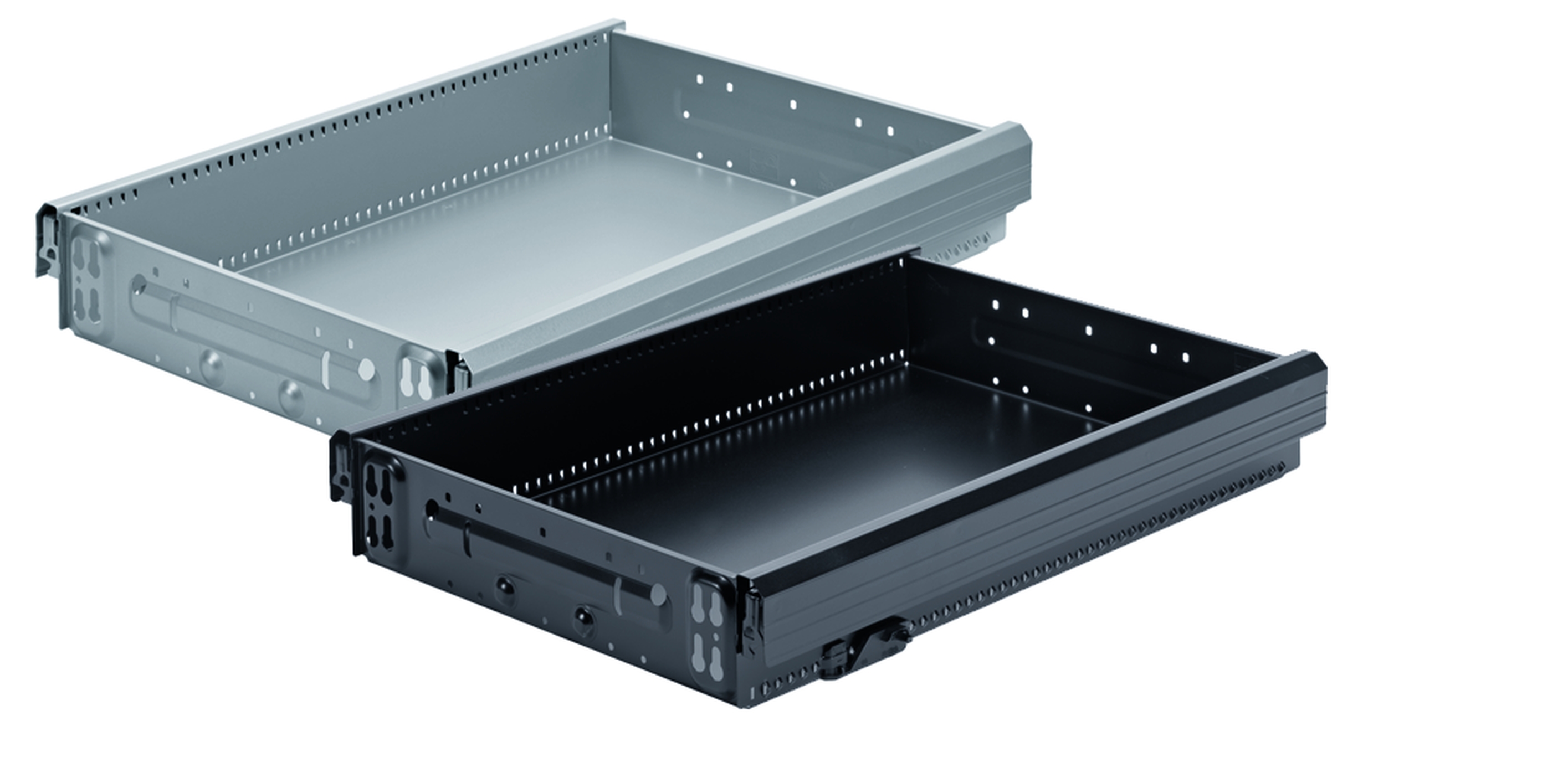 Artikelbild 1 des Artikels Stahlschubkasten EB 392 ET 530 Alu-Finish Stahlschubkasten EB 392 ET 530 Alu-Finish