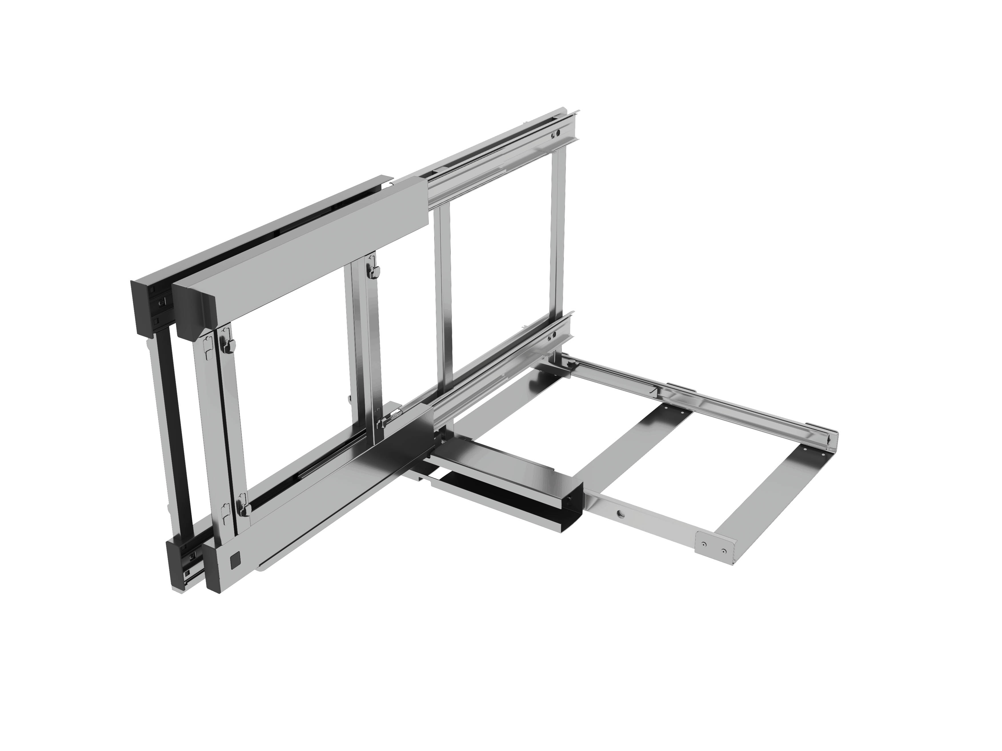 COR-Flex, Eckschrank-Auszug-Beschlag, Rahmen