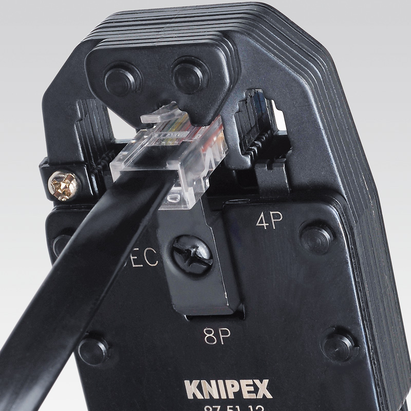 Artikelbild 2 des Artikels KNIPEX Crimpzange für Westernstecker  975112