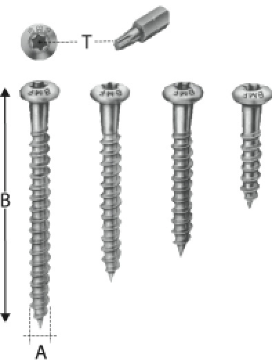 Artikelbild 1 des Artikels Simpson schraube CSA 5x40mm Simpson schraube CSA 5x40mm