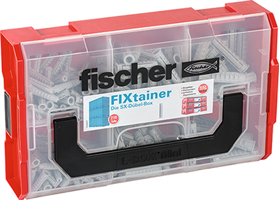 fischer FIXtainer "die SX-Dübel Box"