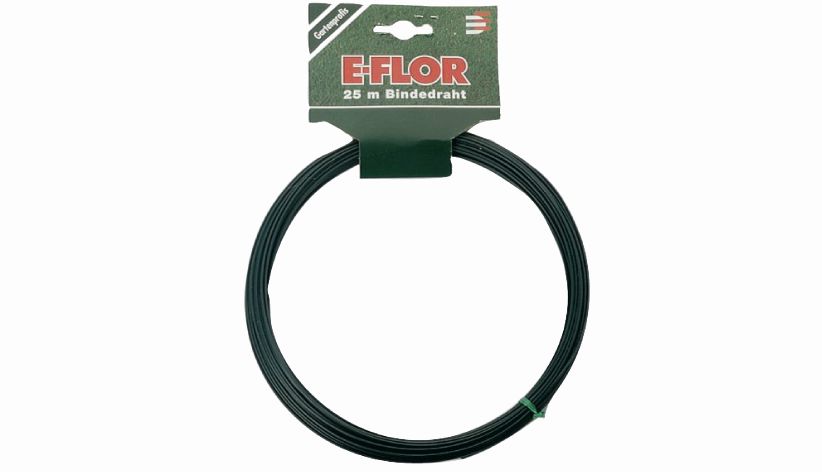 Bindedraht grün 2,0 mm - 25 m-Ring E-FLOR