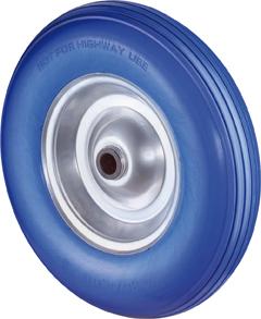 Artikelbild 2 des Artikels Sackkarrenrad Ø260mm blau Achs-Ø 20mm NL 75mm