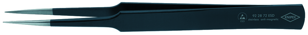 Knipex ESD-Pinzette 135mm gerade, US-Nadelform