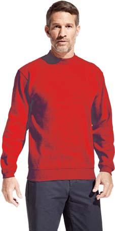 Sweatshirt Gr. L feuerrot