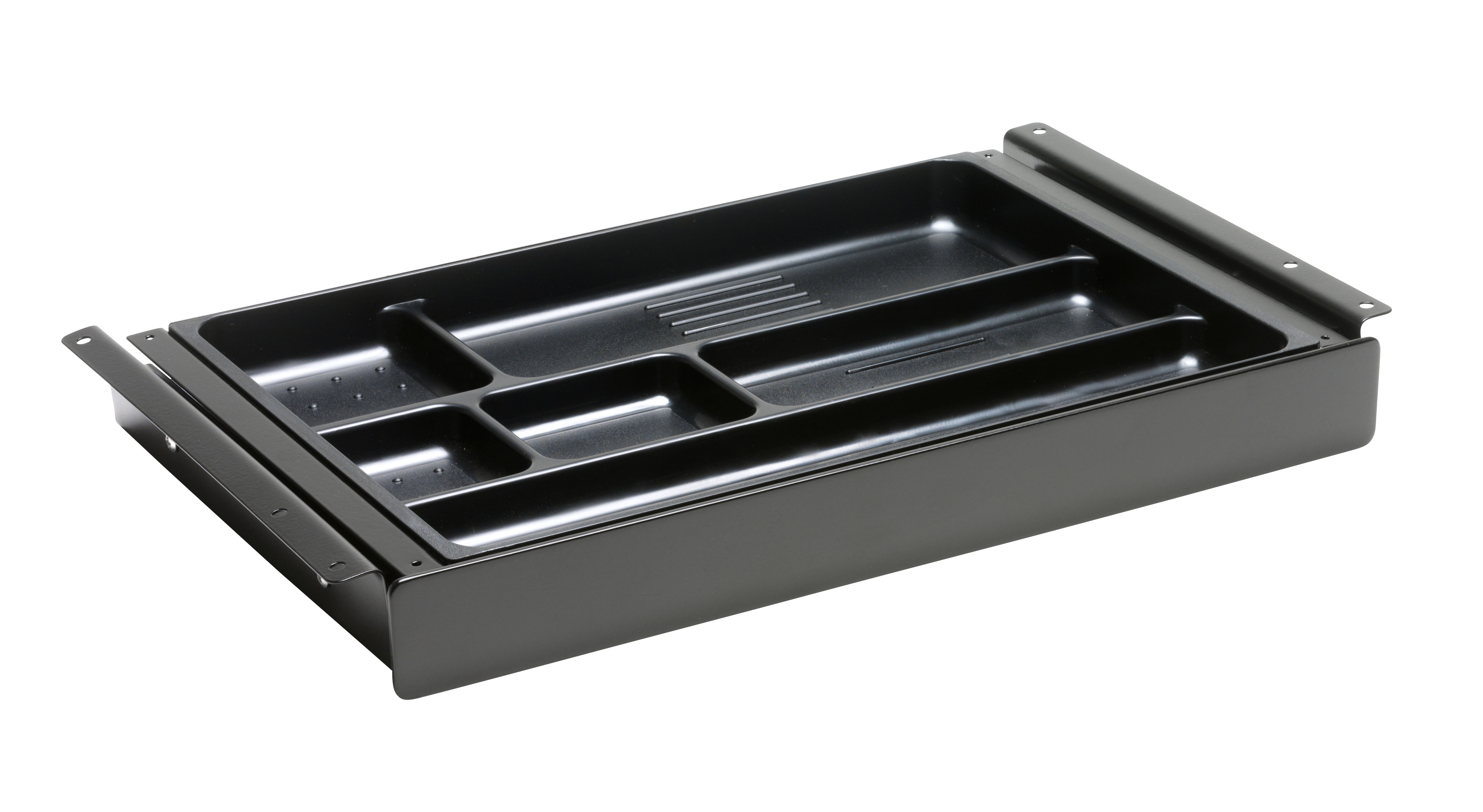 Artikelbild 1 des Artikels Stiftablage TRAY ausziehbar, RAL 9005 tiefschwarz Stiftablage TRAY ausziehbar, RAL 9005 tiefschwarz