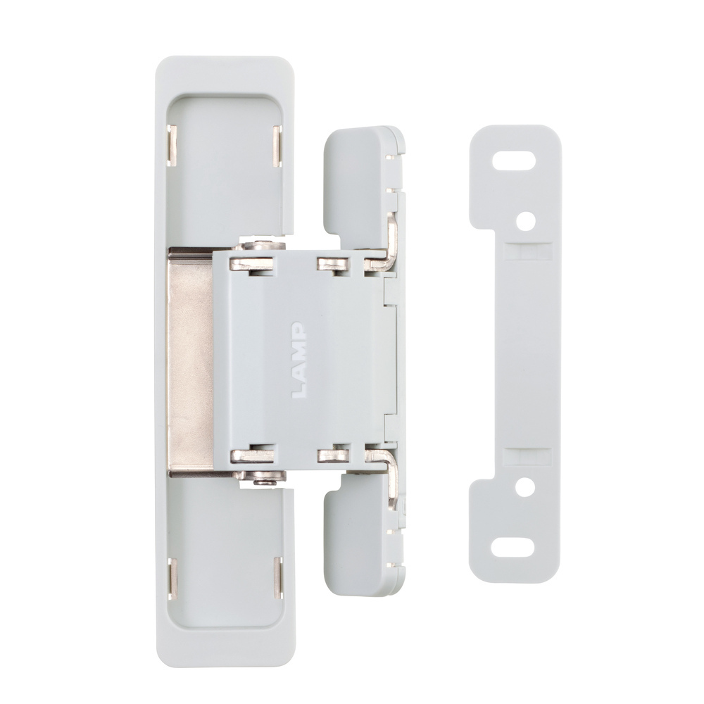 3D-Scharnier für verdeckten Anschlag, 125° Öffnung