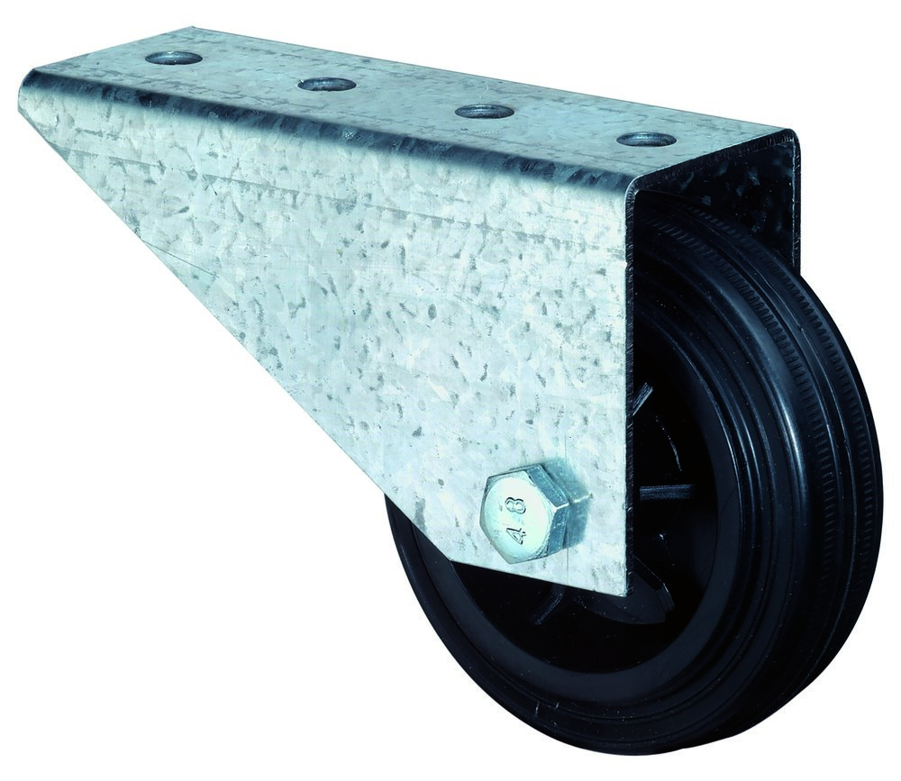 Artikelbild 2 des Artikels Tor-Bockrolle Ø80mm Gummi Bauhöhe 91mm