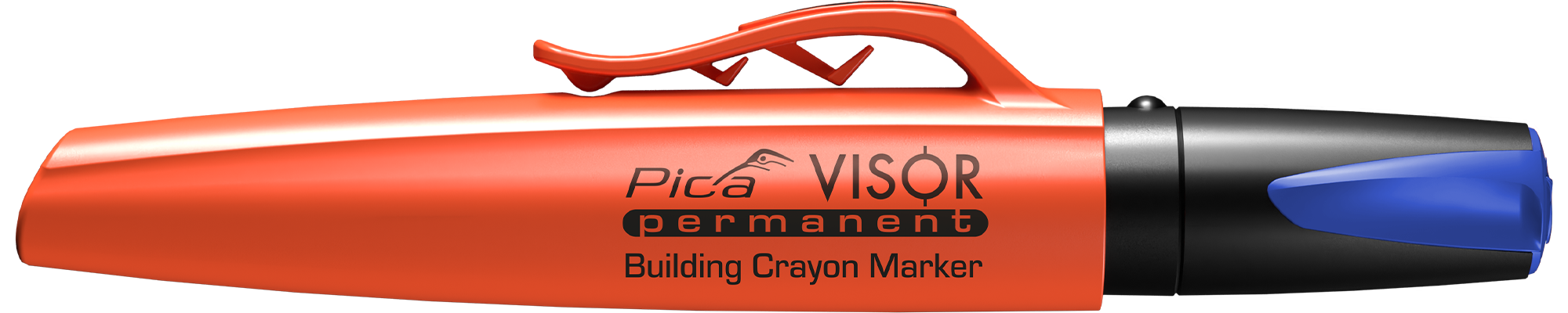 Pica Visor Permanent-Marker Blau, nachfüllbar
