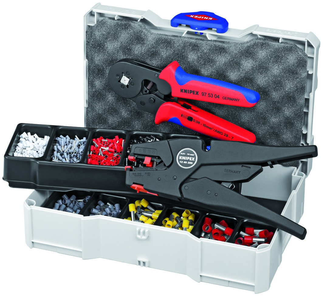 Artikelbild 1 des Artikels KNIPEX Crimp-Sortiment für Aderendhülsen 979010 KNIPEX Crimp-Sortiment für Aderendhülsen 979010