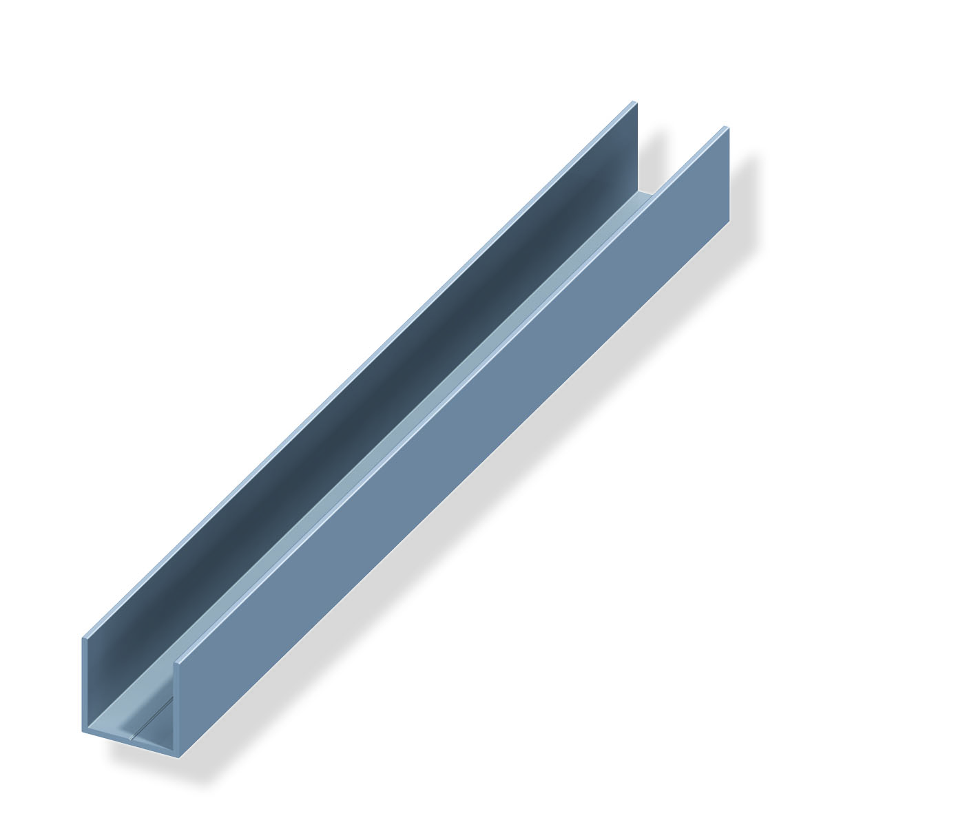 Artikelbild 1 des Artikels alfer Alu U-Profil 11,5 x 11,5 x 1,5mm, Lg. 1000mm alfer Alu U-Profil 11,5 x 11,5 x 1,5mm, Lg. 1000mm