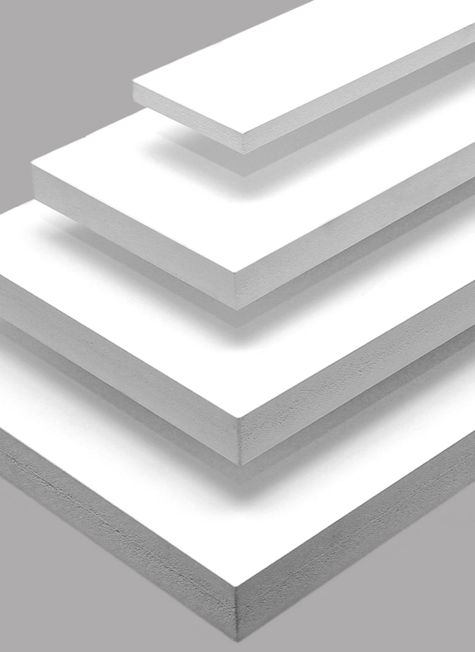 Profine Kömacel PVC-Hartschaumplatten 4mm weiß