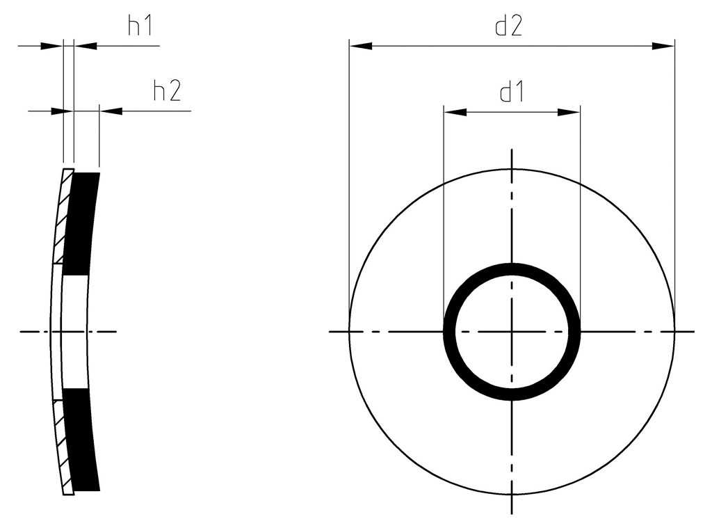 Artikelbild 2 des Artikels Dichtscheiben 10,5mm Edelstahl A2