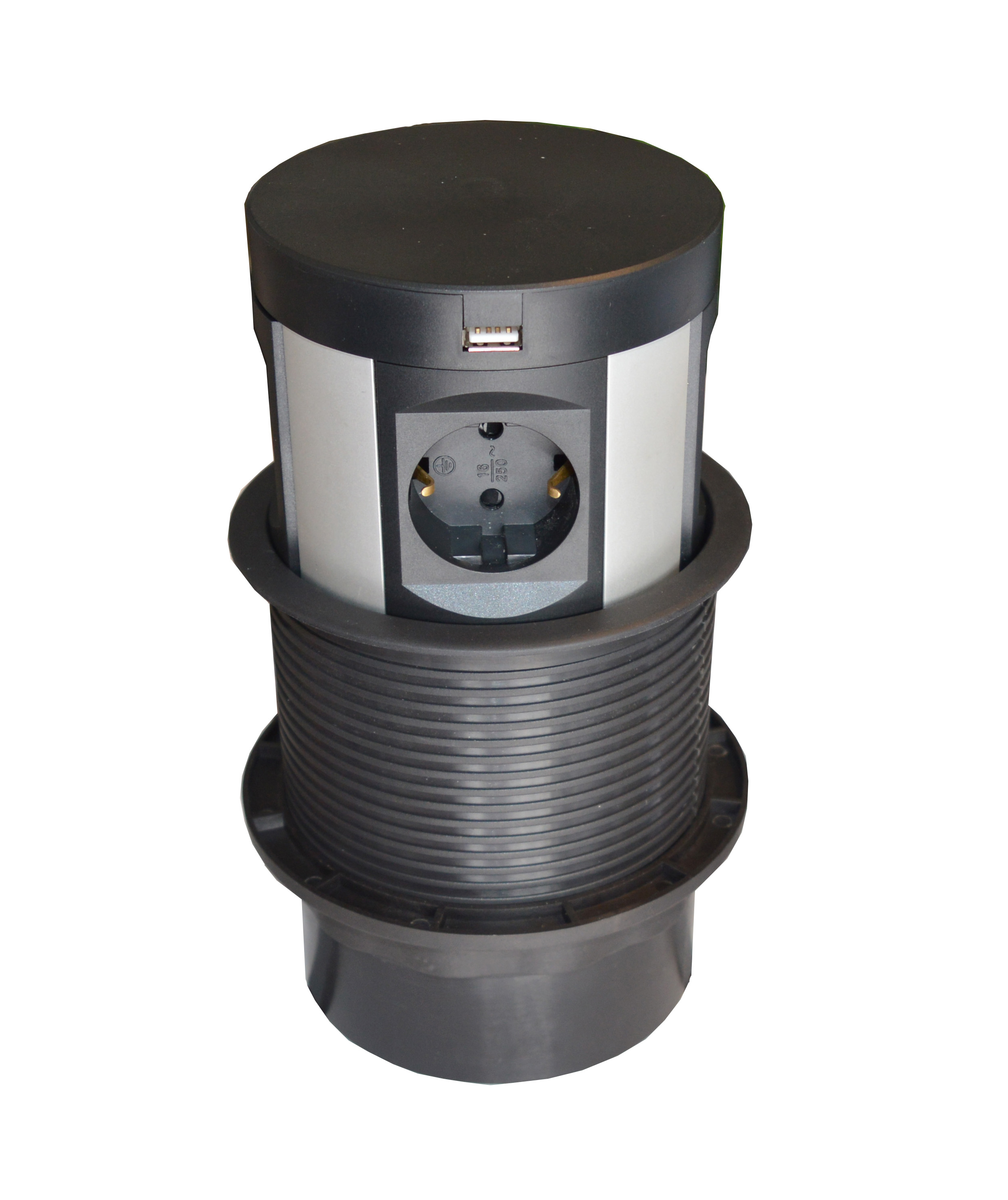 Steckdoseneinheit Power Tower Maxi, versenkbar