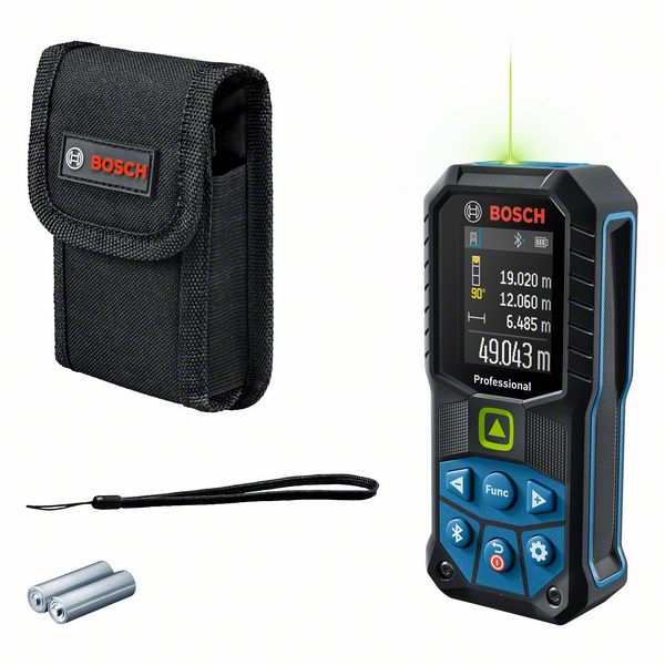 Bosch Laser-Entfernungsmesser GLM 50-27 CG mit 2 x