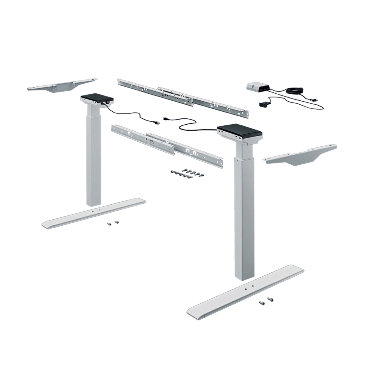 Tischgestell-Set Change Top Eco silber
