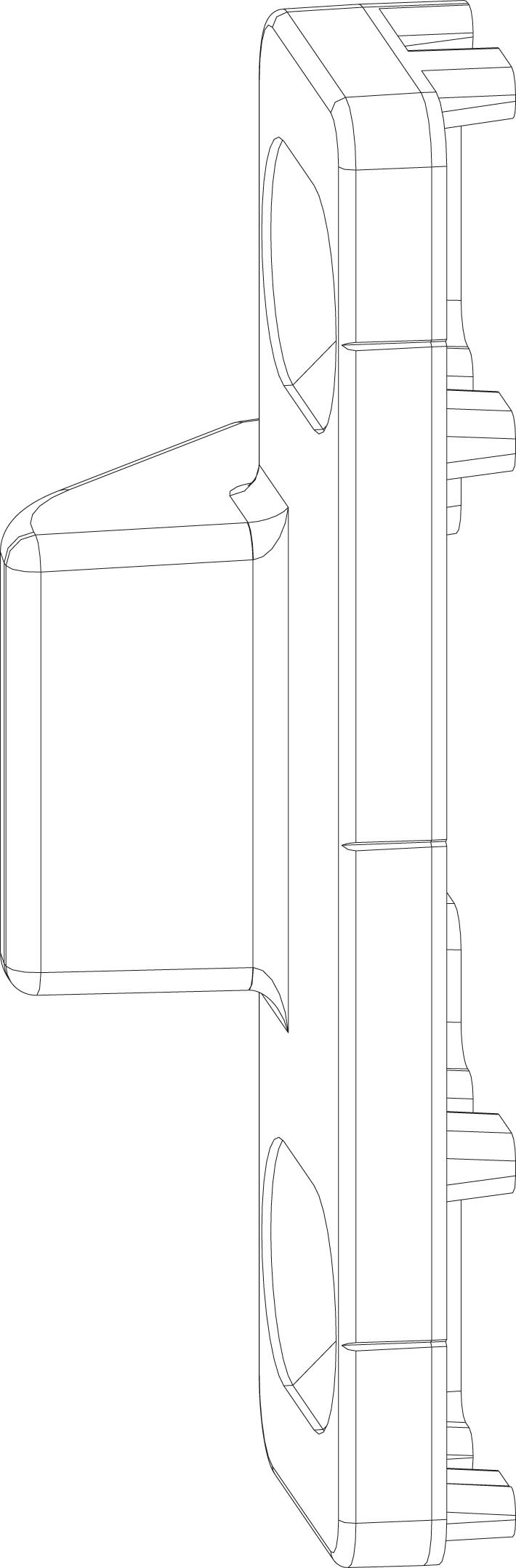 362280  Anpressverschluß verdeckt PVC  (97514)