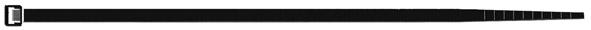 Kabelbinder Nylon schwarz 4,5x360mm à 100 Stück