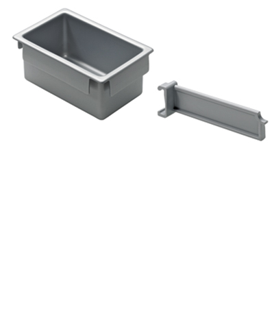 Einhängeschale silber f. ORGA STORE PREMIUM