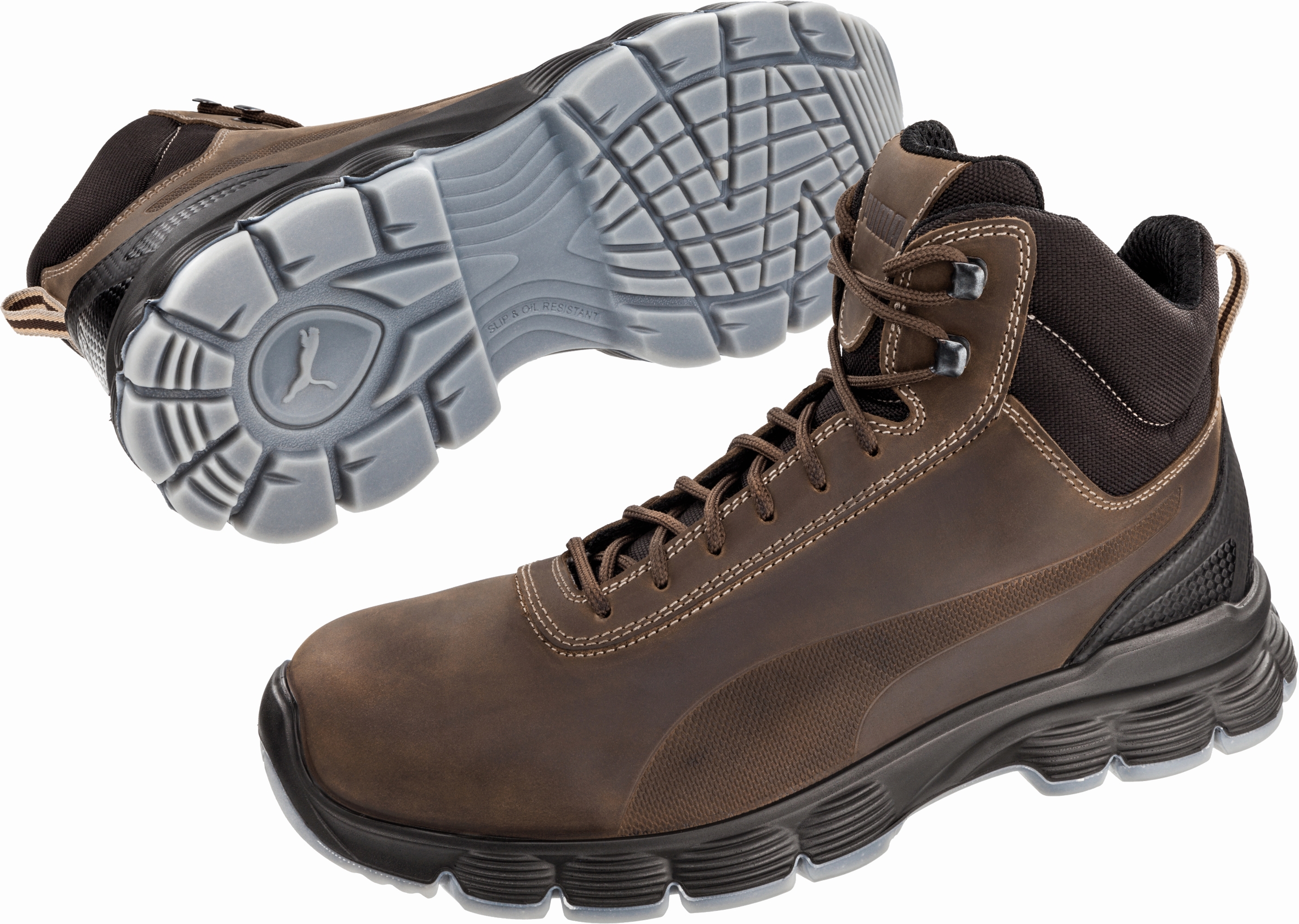 Puma Sicherheitssstiefel Condor Brown Mid Gr. 39