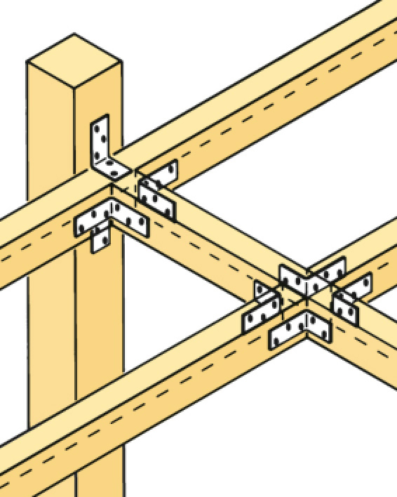 Artikelbild 2 des Artikels Simpson Winkelverbinder 60 x 60 x 60 x 2mm