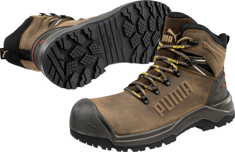 Puma Sicherheitsstiefel Iron HD brown Gr. 39