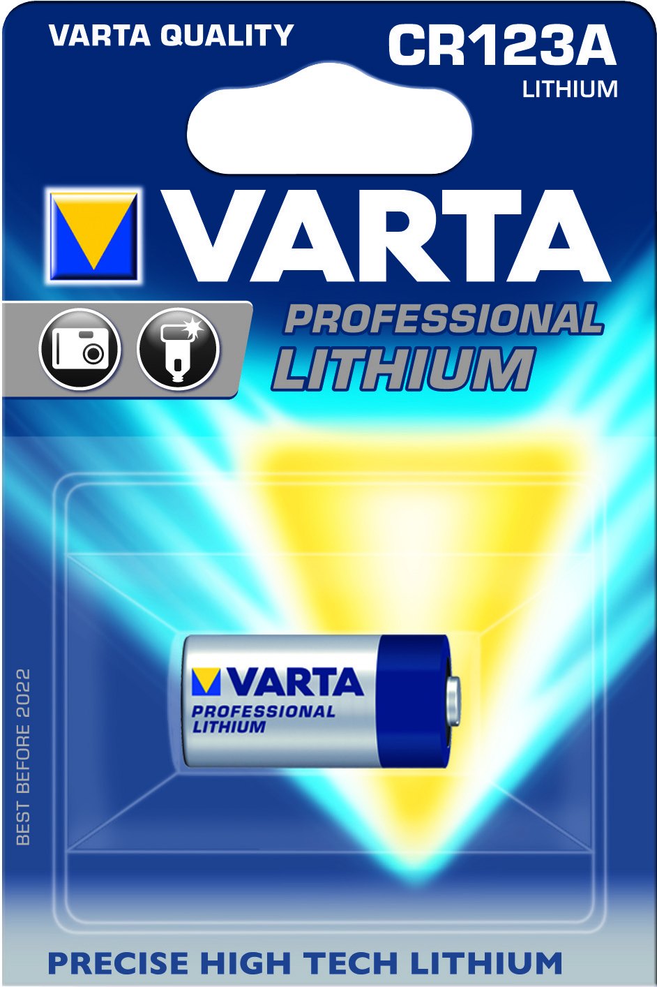 VARTA Photo Lithium Batterie CR123A
