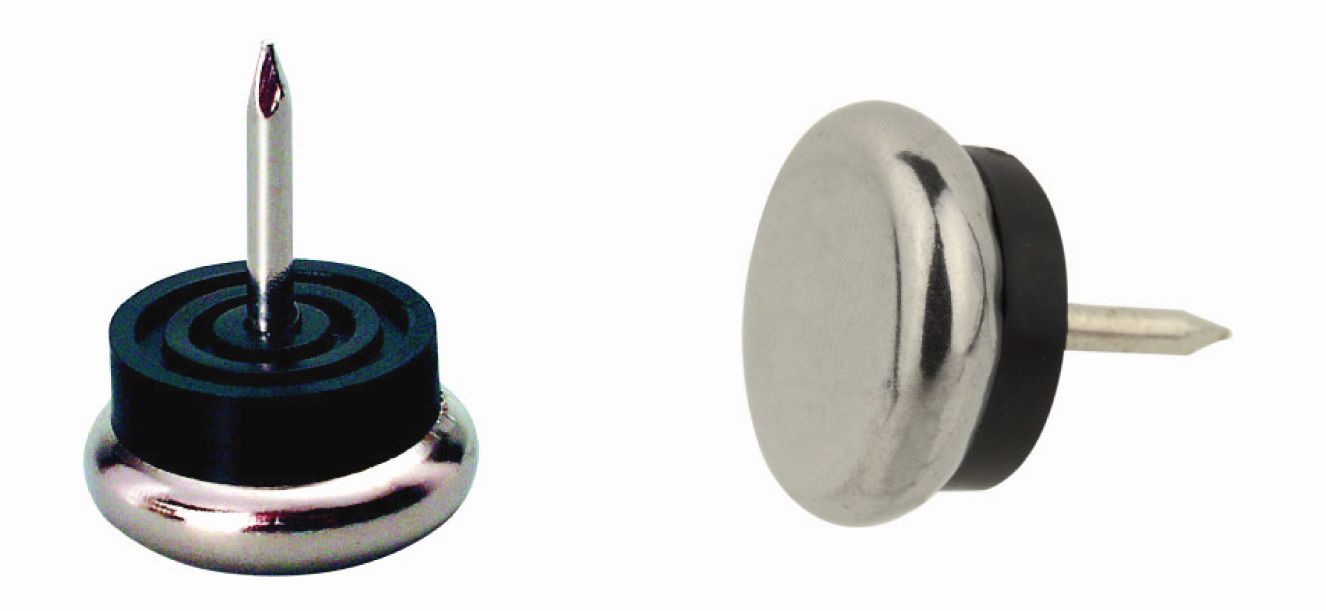 Artikelbild 1 des Artikels Möbelgleiter Metall zum Nageln Nr. 74/20 mm Möbelgleiter Metall zum Nageln Nr. 74/20 mm