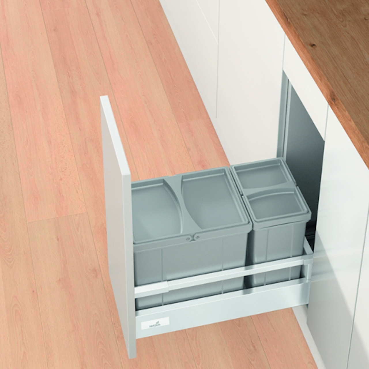 Artikelbild 4 des Artikels Abfallsystem Bin.it Vario 300  (20+10 Liter)