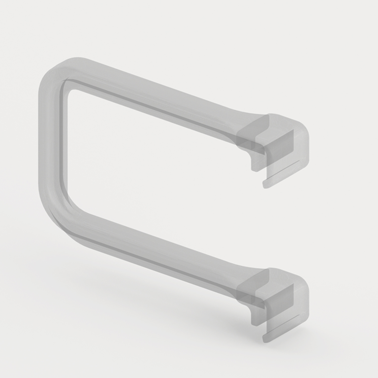 Trennbuegel-Set 400 Kst. transparent