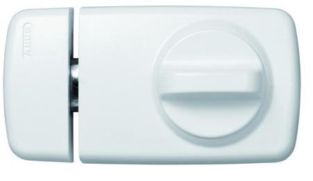 Artikelbild 1 des Artikels Abus Tür-Zusatzschloss 7010 W SB weiß Abus Tür-Zusatzschloss 7010 W SB weiß