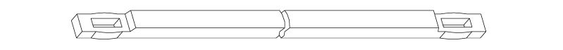 Artikelbild 2 des Artikels Vierkantstange, 7 mm Nr. 7122/3, verz., 122 cm