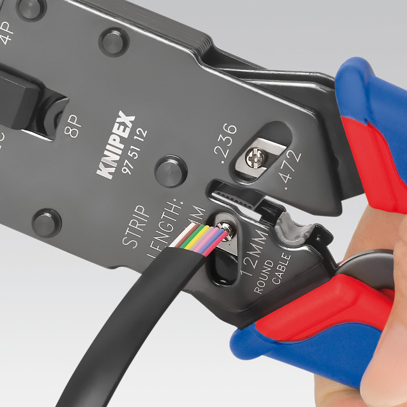Artikelbild 3 des Artikels KNIPEX Crimpzange für Westernstecker  975112
