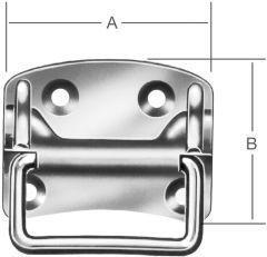 Artikelbild 1 des Artikels Vormann Kistengriff Nr. 328 / 100mm, Edelstahl Vormann Kistengriff Nr. 328 / 100mm, Edelstahl