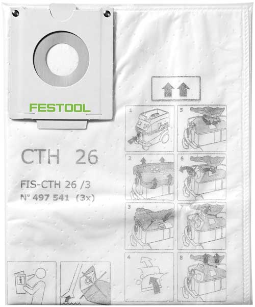 Festool Filtersack für Absaugmobil CTH 26