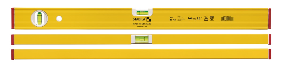 Artikelbild 2 des Artikels Stabila Wasserwaage Type 80 AS 100cm