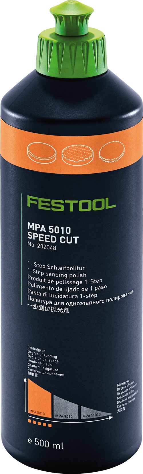Festool Poliermittel MPA 5010 OR/Flasche 0,5L
